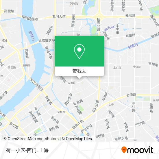 荷一小区-西门地图