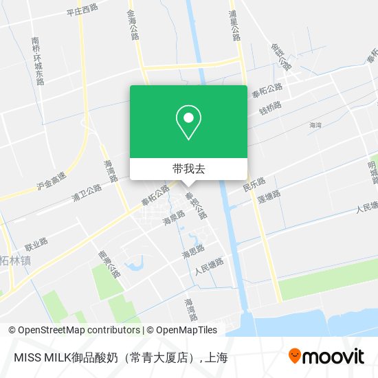MISS MILK御品酸奶（常青大厦店）地图