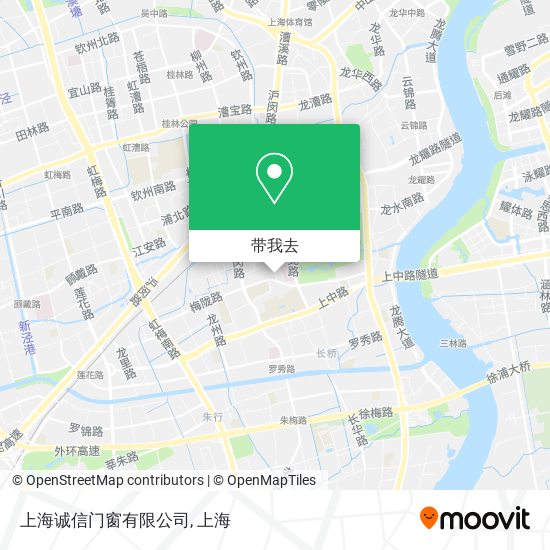 上海诚信门窗有限公司地图