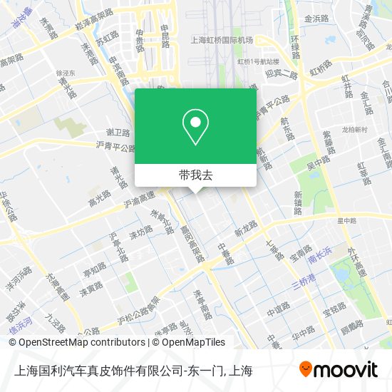 上海国利汽车真皮饰件有限公司-东一门地图