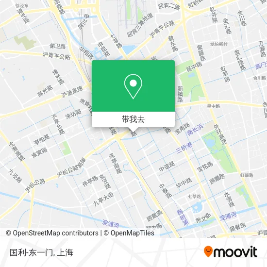 国利-东一门地图