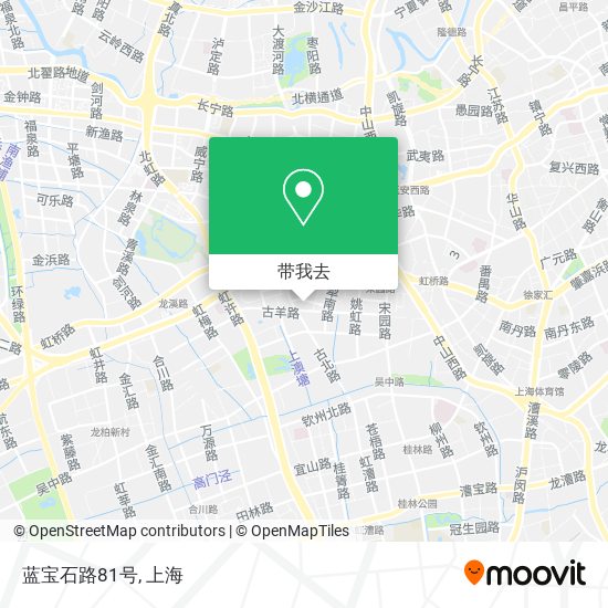 蓝宝石路81号地图