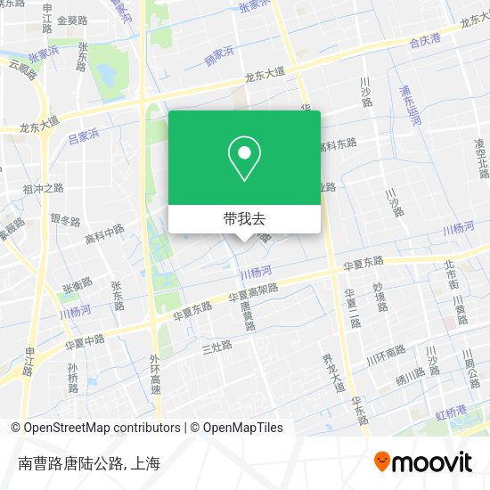 南曹路唐陆公路地图