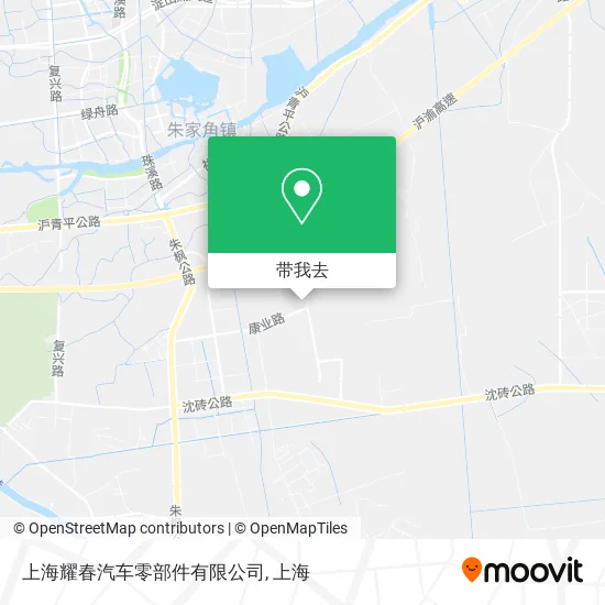 上海耀春汽车零部件有限公司地图