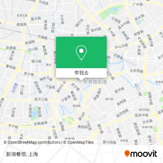 新湖餐馆地图