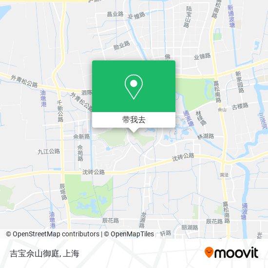 吉宝佘山御庭地图