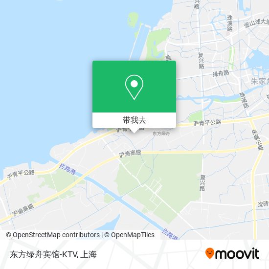 东方绿舟宾馆-KTV地图