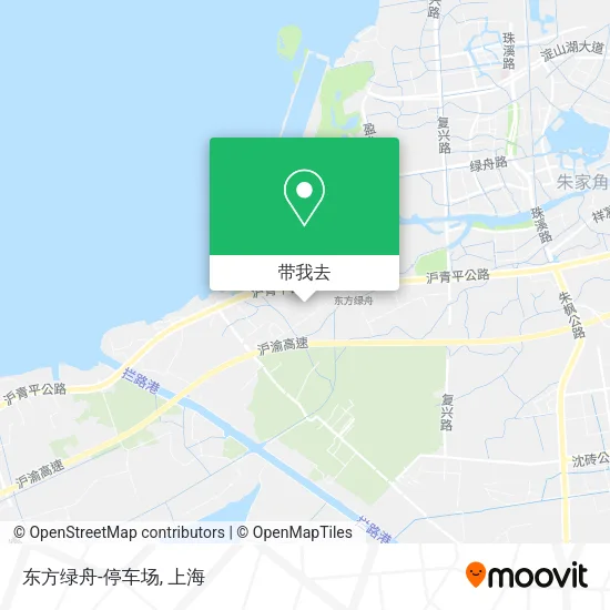 东方绿舟-停车场地图