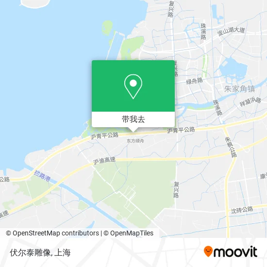 伏尔泰雕像地图