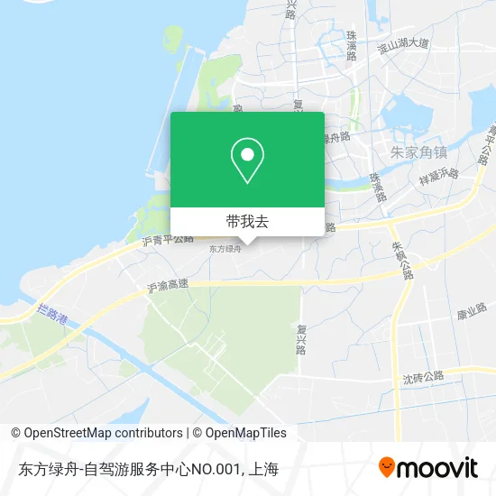 东方绿舟-自驾游服务中心NO.001地图