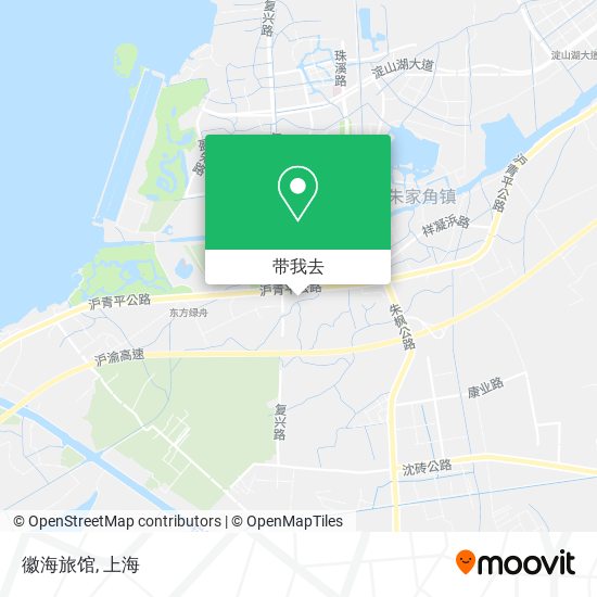 徽海旅馆地图