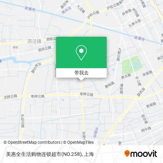 美惠全生活购物连锁超市(NO.258)地图