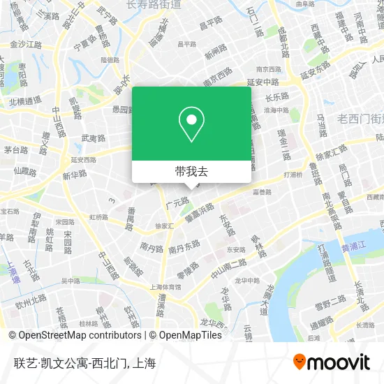 联艺·凯文公寓-西北门地图