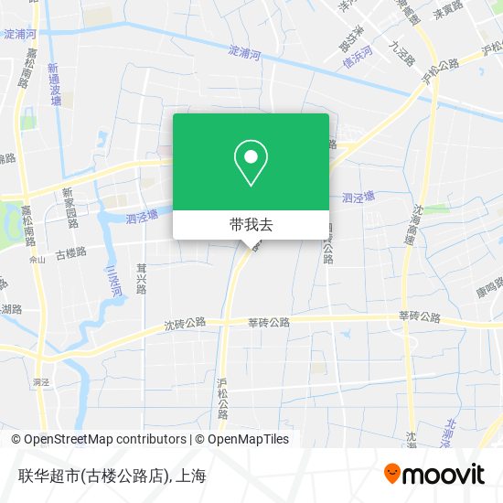 联华超市(古楼公路店)地图