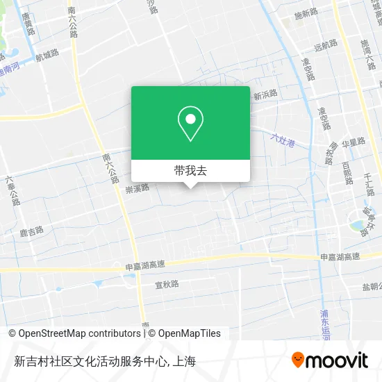 新吉村社区文化活动服务中心地图