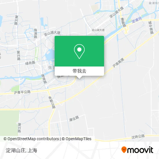 淀湖山庄地图