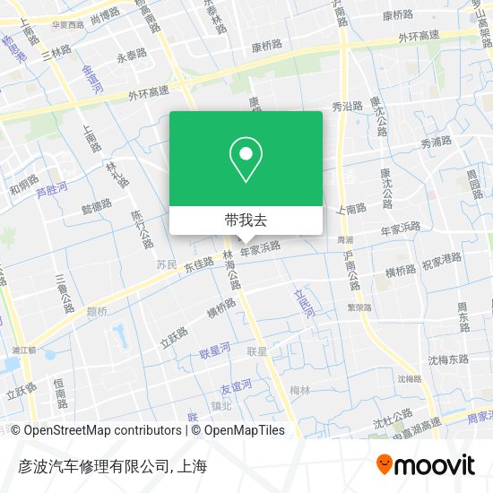 彦波汽车修理有限公司地图