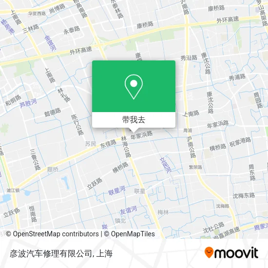 彦波汽车修理有限公司地图