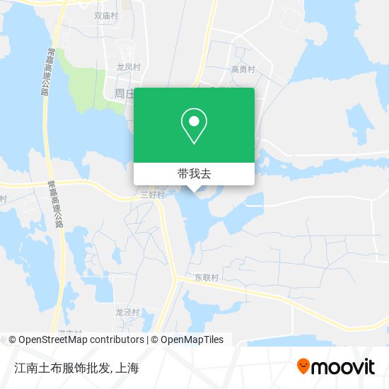 江南土布服饰批发地图