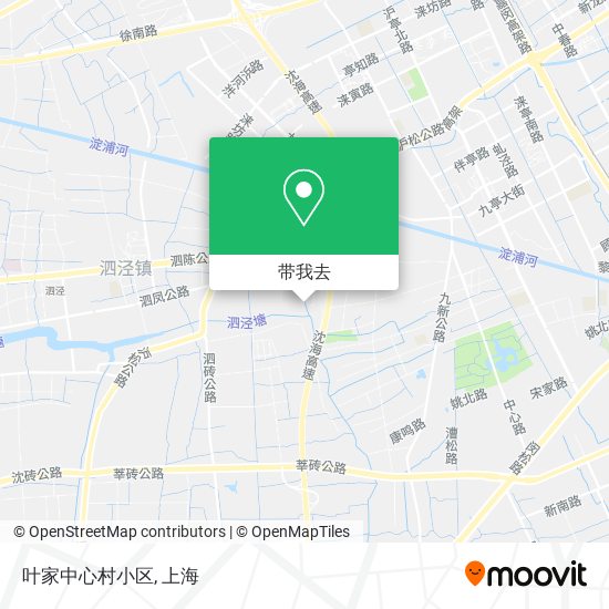 叶家中心村小区地图