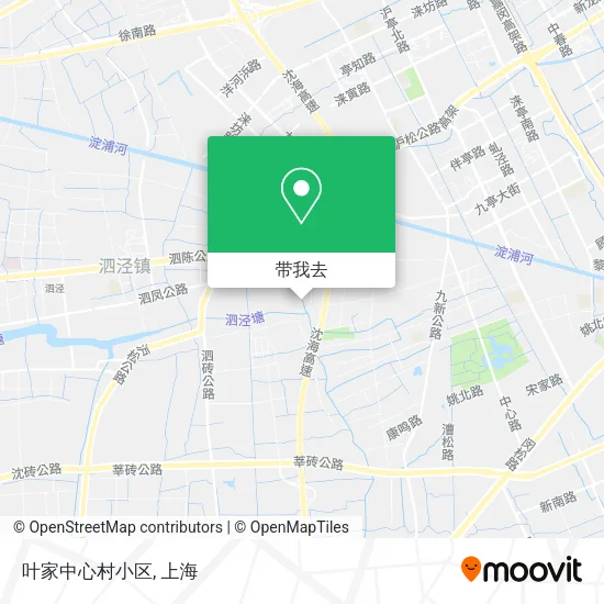 叶家中心村小区地图