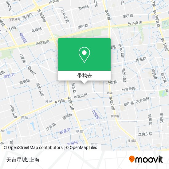 天台星城地图