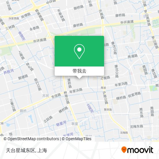 天台星城东区地图