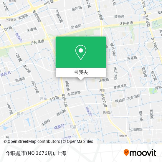 华联超市(NO.3676店)地图