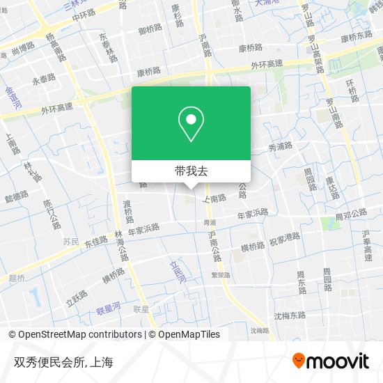 双秀便民会所地图
