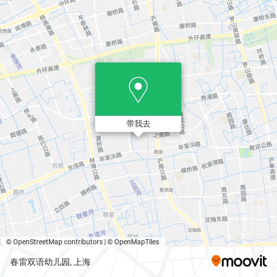 春雷双语幼儿园地图