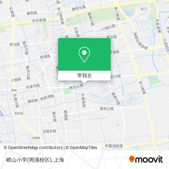 崂山小学(周浦校区)地图