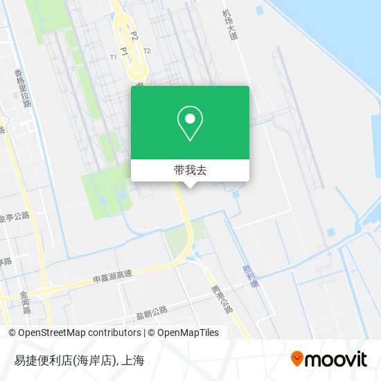 易捷便利店(海岸店)地图