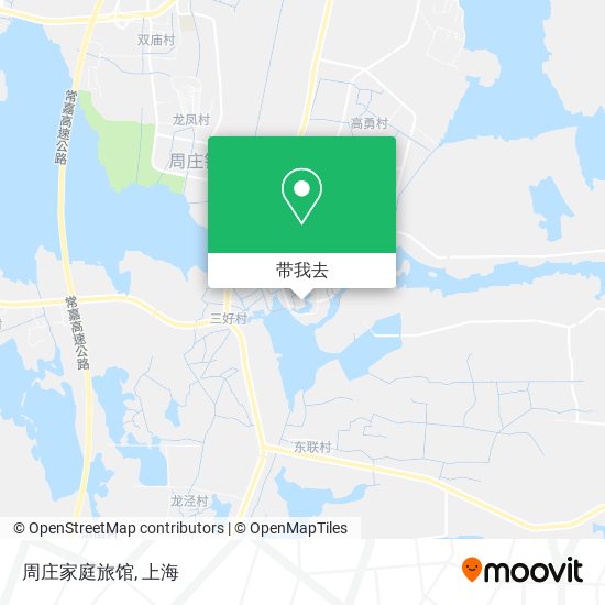 周庄家庭旅馆地图