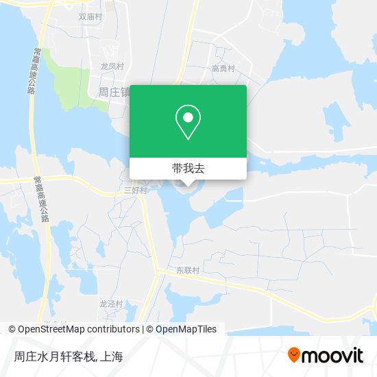 周庄水月轩客栈地图