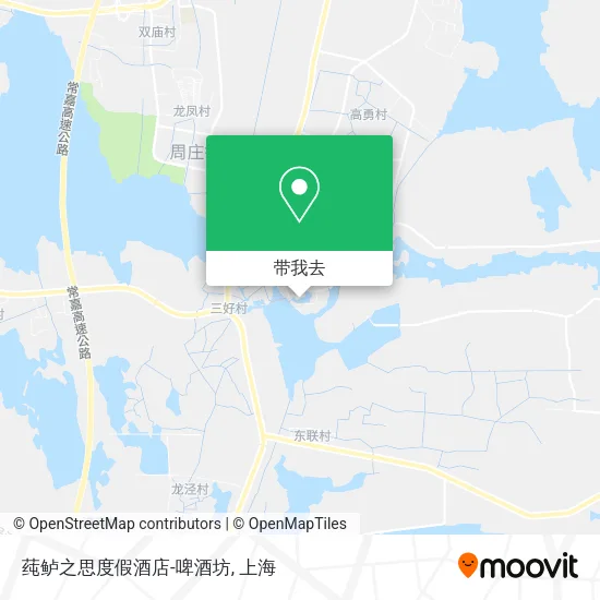 莼鲈之思度假酒店-啤酒坊地图