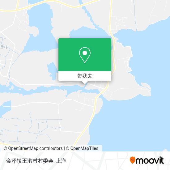 金泽镇王港村村委会地图