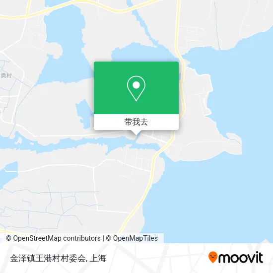 金泽镇王港村村委会地图