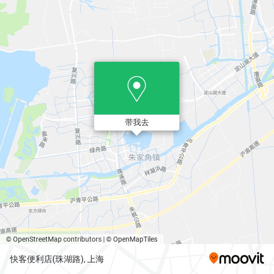 快客便利店(珠湖路)地图