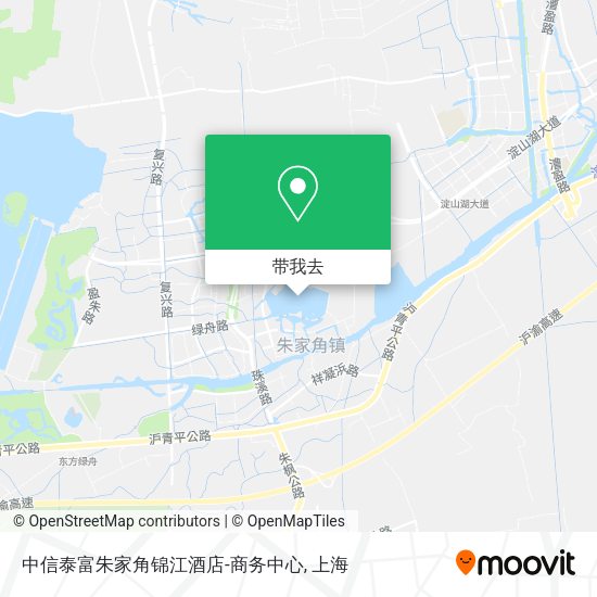 中信泰富朱家角锦江酒店-商务中心地图