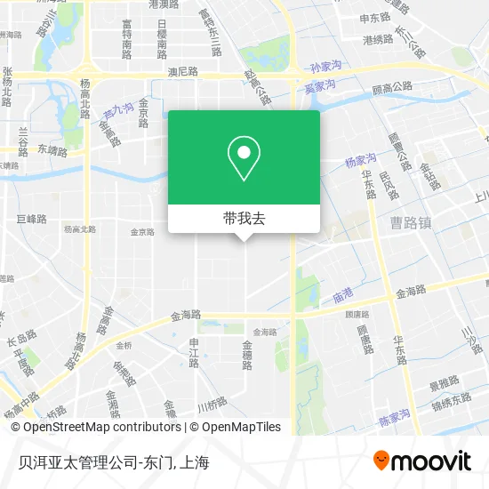 贝洱亚太管理公司-东门地图
