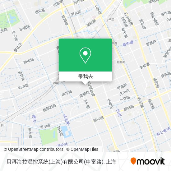 贝洱海拉温控系统(上海)有限公司(申富路)地图