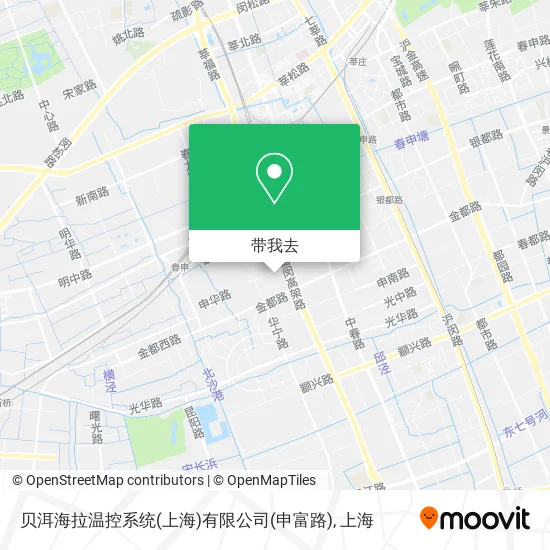 贝洱海拉温控系统(上海)有限公司(申富路)地图