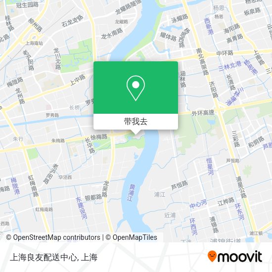 上海良友配送中心地图