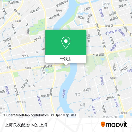 上海良友配送中心地图