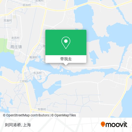 则同港桥地图
