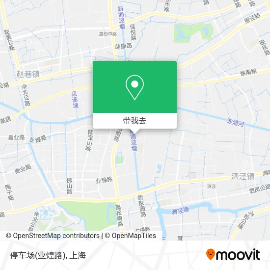停车场(业煌路)地图