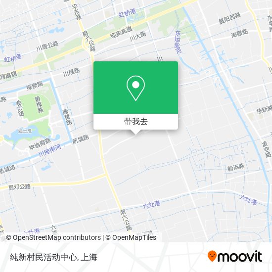 纯新村民活动中心地图
