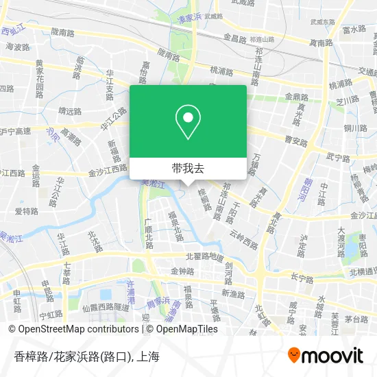 香樟路/花家浜路(路口)地图