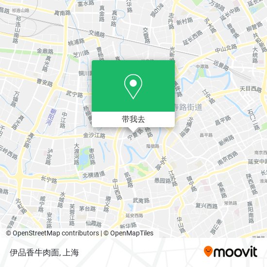 伊品香牛肉面地图