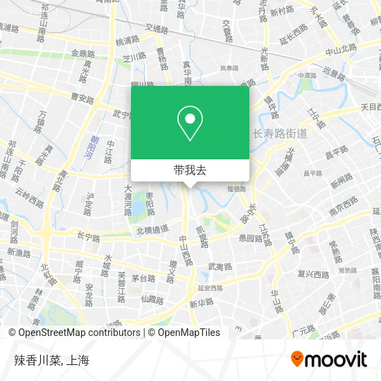 辣香川菜地图